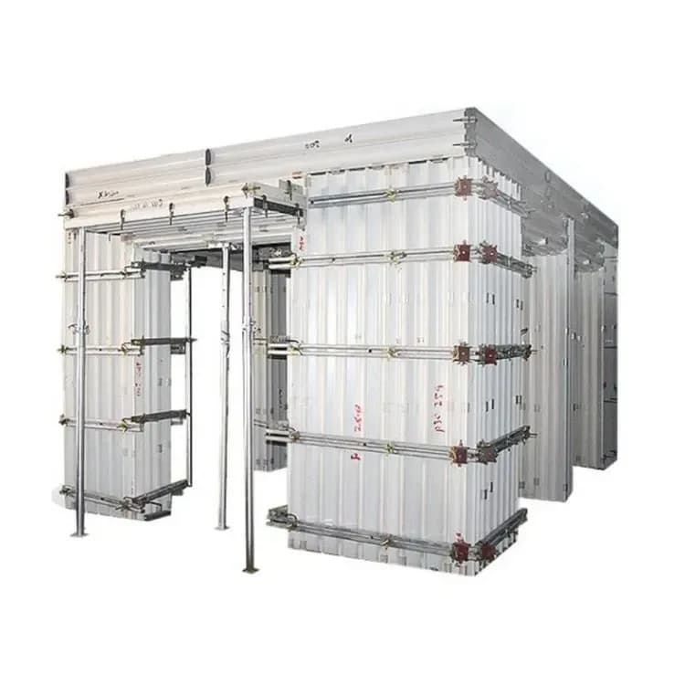 Bộ cốp pha nhôm vách, cột và dầm sàn lắp ghép hoàn chỉnh