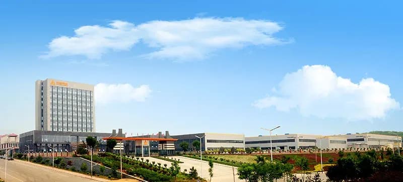 Toàn cảnh nhà máy của Tập đoàn nhôm HuaJian
