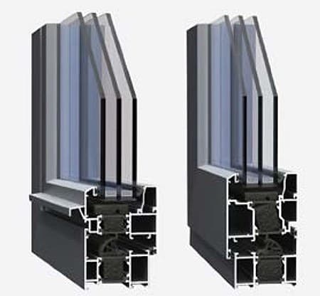 Cửa Nhôm Cách Nhiệt Cao Cấp ES70 — mã ES70